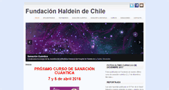 Desktop Screenshot of haldein-chile.org