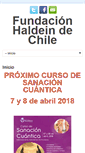 Mobile Screenshot of haldein-chile.org