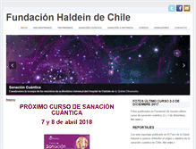 Tablet Screenshot of haldein-chile.org